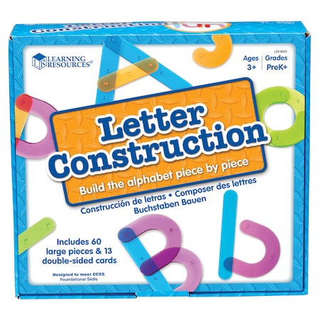 Learning Resources Letter Construction Activity Set 8555